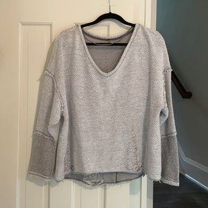 Free People Holey Sweater - Worn Style